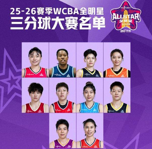 九游体育-WCBA全明星单项赛名单出炉！杨舒予领衔战三分大赛